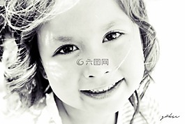 兒童,女孩,肖像