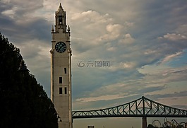 時(shí)鐘塔,蒙特利爾,橋