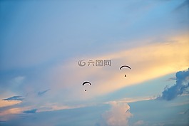 降落傘,娛樂,飛