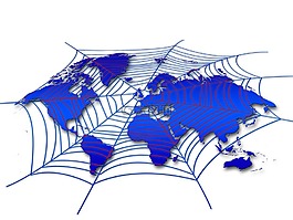 globalalisierung,世界地圖,蜘蛛網(wǎng)