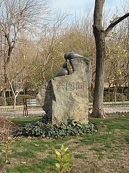 雕塑,石雕,石
