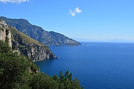 阿馬爾菲海岸,水,海