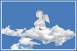天使,天空,天上
