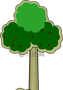樹,葉,綠色
