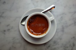 咖啡,熱,喝