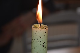 蠟燭,火焰,光