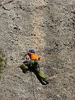 升級,登山者,巖