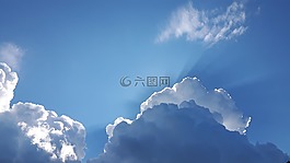 天空,云,太陽