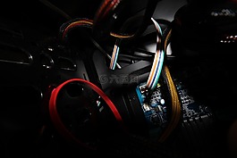 計算機,組件,電纜