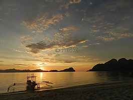 日落,日出,菲律賓