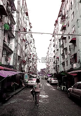 生活方式,路,房子