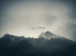 山水,風(fēng)景,云朵