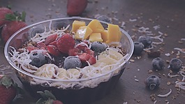 水果,沙拉,食品