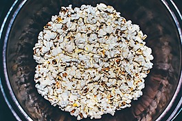 爆米花,小吃,食品