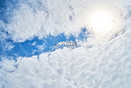 云,藍(lán)色,白