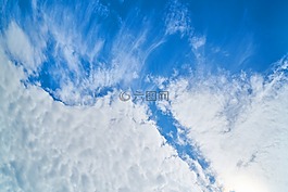 云,藍(lán)色,白