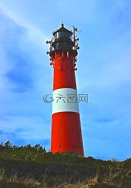 燈塔,北海,敘爾特島