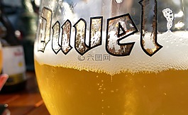 啤酒,duvel,露臺