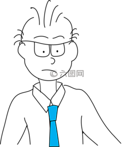 沮丧,男子,商人