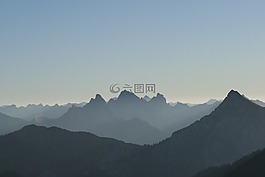 高山,山區(qū)問題首腦會(huì)議,全景圖