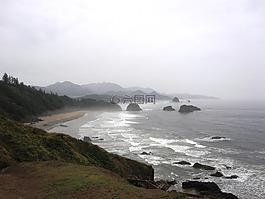 俄勒岡州,海岸,萊州州立公園