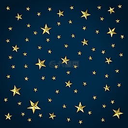 星星,夜,天空