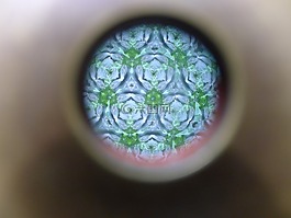 萬(wàn)花筒,光,綠色