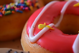 甜甜圈,烘焙食品,甜