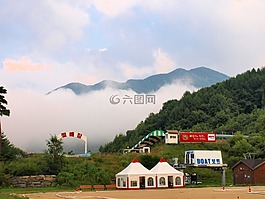 云,霧和云,秋山
