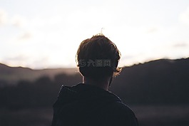 人,男子,單