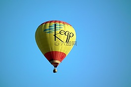 氣球,旅程,天空