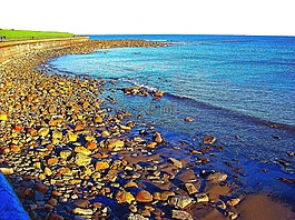 海,平静,蓝色