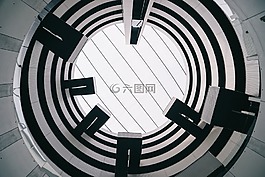 結(jié)構(gòu),建設(shè),黑色和白色