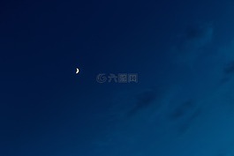 夜,藍(lán)色,天空