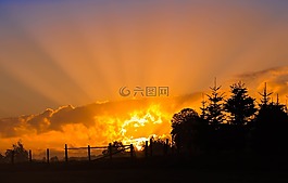 日出,太陽(yáng),陽(yáng)光