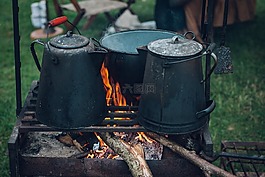 火,火焰,電水壺