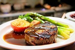 食品,晚餐,餐