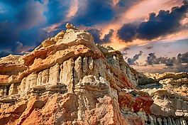 峡谷,戏剧性的风景,天空