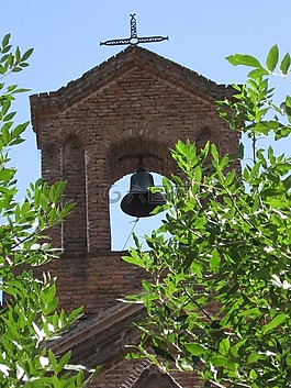 鐘塔,市場活動,教堂