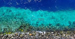 藍(lán)色,海,海洋