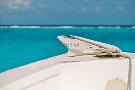 船,干,海