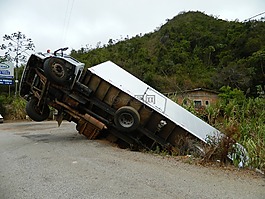 事故,卡車,購物車