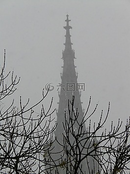 雪亂舞,霧,麻花