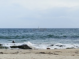 布列塔尼,海洋,海