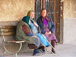 保加利亞,村,婦女
