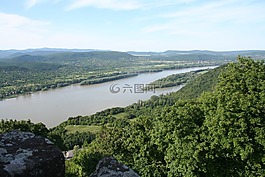 多瑙河,河,visegrád