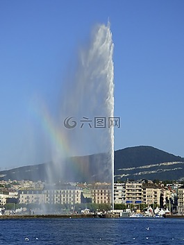 水射流,geneve,湖