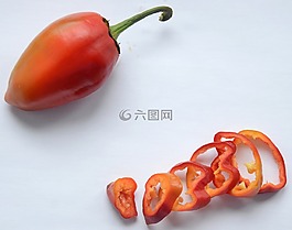 辣椒,紅色,蔬菜
