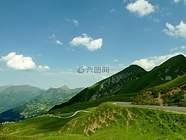 法國(guó),景觀,山