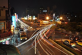 夜晚,夜景,曝光